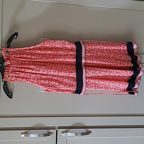 Derek Lam Crosby 10 tangerine orange mini dress. Size 8 - Picture 2 of 14